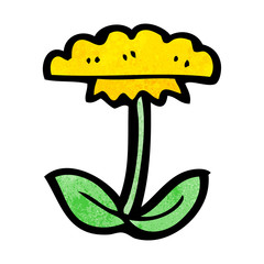 cartoon flower symbol