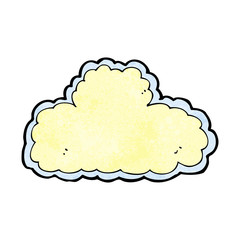 cartoon cloud symbol