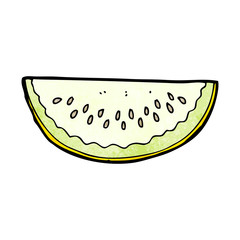 cartoon melon slice
