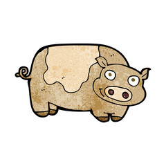 cartoon pig