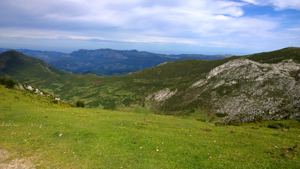 Fototapeta na wymiar Picos de Europa National Park in Asturias, Spain