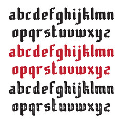 Three Modern Gothic Fonts