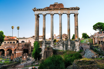 Ancient Roman Forum, Rome, Italy.