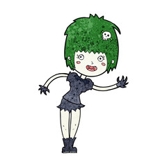 cartoon vampire girl