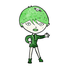 cartoon vampire girl