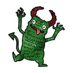 cartoon demon