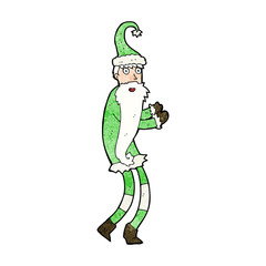 cartoon santa claus
