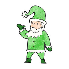 cartoon santa claus