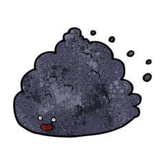 cartoon cloud character