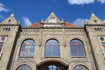 Arad train station in Romania