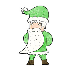 cartoon santa claus