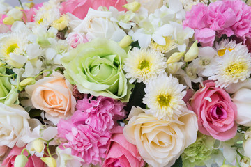 Flowers of wedding ceremony