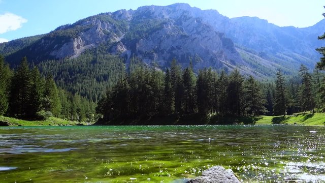 Gr&uuml;ner See or Green Lake, Trag&ouml;&szlig;, Styria, Austria, Europe