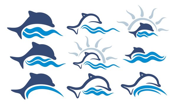 Logos dolphin.