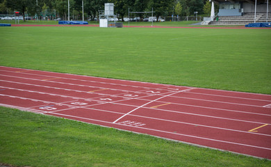 Obraz premium Bahn für Leichtathletik