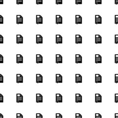 Document seamless pattern. Vector