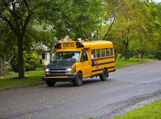 Yellow school bus - 90717072