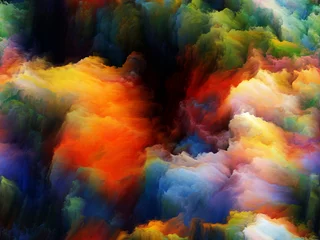 Wandaufkleber Vormarsch der Farben © agsandrew