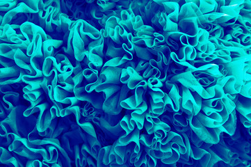 abstract turquoise fabric background