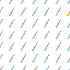 thermometer seamless pattern. Vector