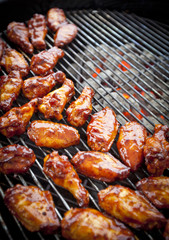 BBQ chicken wings