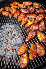 BBQ chicken wings