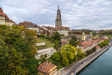 Bern and Berner Munster cathedral