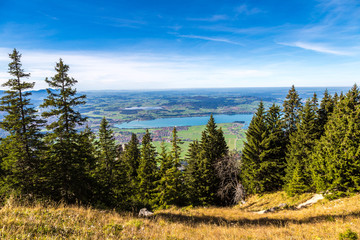 Alps and lakes in Germany