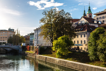 Ljubljana river