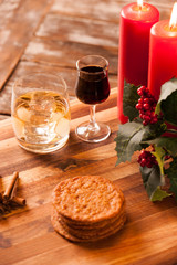 christmas food and drink