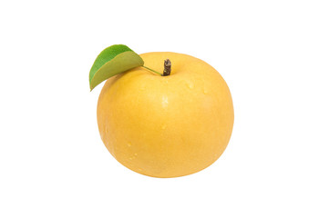 Pears isolated on white background.