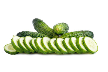 cucumber isolated