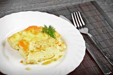 Home made omlet