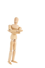 デッサン人形　腕組