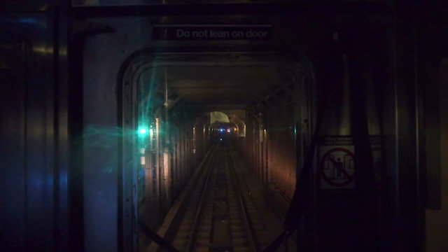 New York Subway Train POV 3461