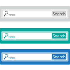 Fototapeta na wymiar search bar icon