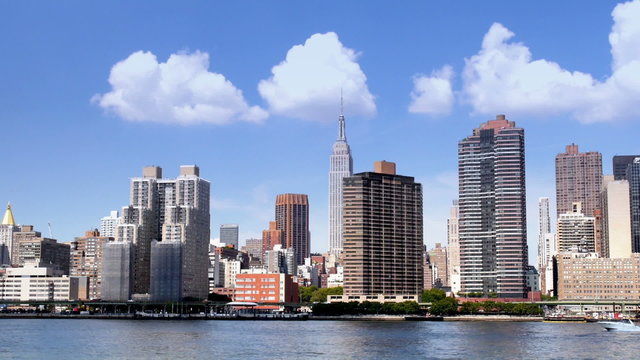 Manhattan Skyline and Empire State Building
