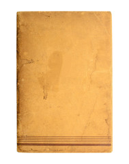 Old book on white background.