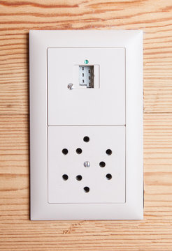 Power plug wall socket - Switzerland