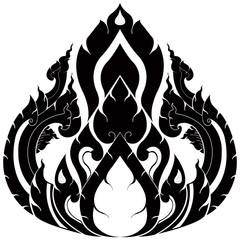 kra chang bai thet sticker