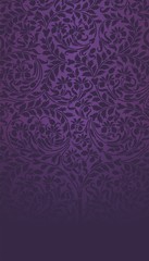 wedding card design, paisley floral pattern , India