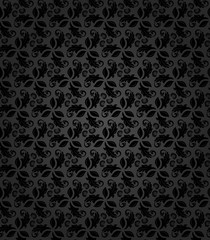 Floral Fine Seamless Vector Pattern