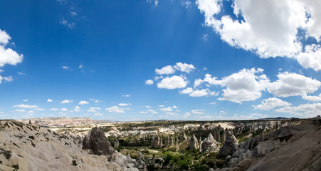 Love valley in cappadocia