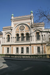 Fototapeta na wymiar Spanish Synagogue in Prague, Czech republic