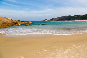 Beautiful beach south of Brazil, Praia Mole, Florianópolis

