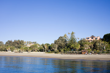 Marbella Beach and Sea in Spain