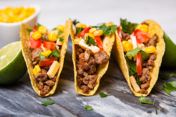Delicious tacos