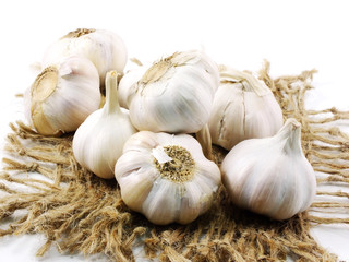 group of garlice herb and spice for cooking