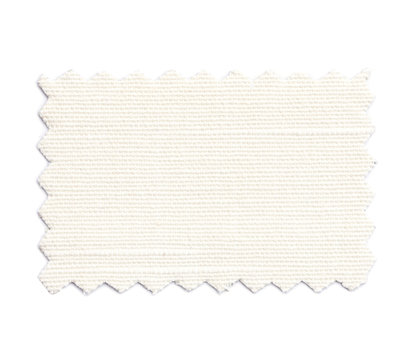 Fototapeta Piece of sample color fabric isolated on white