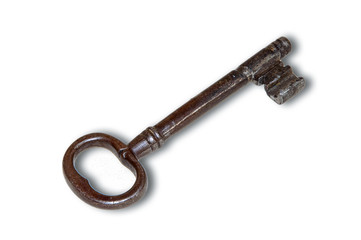 Old key isolated